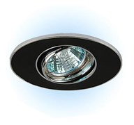 Comtech Saturn Светильник галогеновый встраиваемый повор.HR51 1x50W GU5.3 хром/черный/хром Saturn 51 1 55