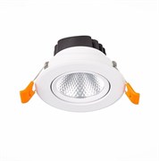 ST Luce ST211.548.10.36 Светильник встраиваемый Белый LED 1*10W 4000K 750Lm Ra80 36° IP20 D109xH65 220-240V ST211.548.10.36