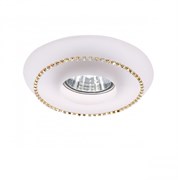 Lightstar Fritella Белый/Хром/Белый Встраиваемый светильник Fritella 002706 GU5.3 1х50W IP20 002706