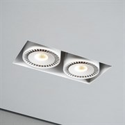 Briaton Белый Светильник встраиваемый 2x12W 3000K 2652lm. Драйвер: KEGU (не диммируемый) DA-3020AS white