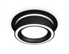 Ambrella Комплект встраиваемого светильника XC8051018 SBK/FR черный песок/белый матовый GX53 (C8051, N8434) XC8051018