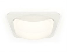 Ambrella Комплект встраиваемого светильника с акрилом XC7901014 SWH/FR белый песок/белый матовый MR16 GU5.3 (C7901, N7756) XC7901014