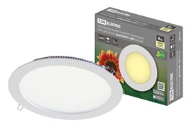 TDM Светильник ультратонкий встраиваемый светодиодный "Даунлайт" СВО (белый) 6 Вт 3000К SQ0329-0027