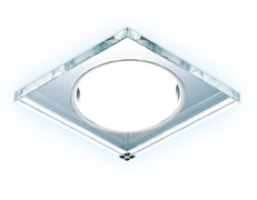 Ambrella Встраиваемый точечный светильник со светодиодной лентой G215 CL/CH/CLD хром/прозрачный GX53+3W(LED COLD) G215 CL/CH/CLD