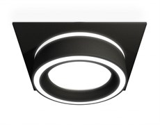 Ambrella Комплект встраиваемого светильника XC8062018 SBK/FR черный песок/белый матовый GX53 (C8062, N8434) XC8062018