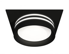 Ambrella Комплект встраиваемого светильника XC8062021 SBK/FR черный песок/белый матовый GX53 (C8062, N8478) XC8062021