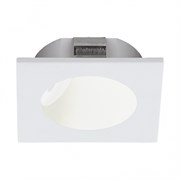 Eglo 96901 Светодиодный встраиваемый светильник для лестниц ZARATE, 2W(LED), 80х80, литой алюминий, белый 96901