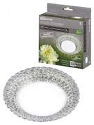 TDM Светильник встраиваемый СВ 03-14 GX53 230В LED подсветка 5 Вт зеркальный/хром SQ0359-0151