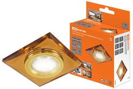 TDM Светильник встраиваемый СВ 03-02 MR16 50Вт G5.3 коричневый/золото SQ0359-0045