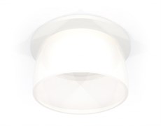 Ambrella Комплект встраиваемого светильника с акрилом XC6512069 SWH/FR белый песок/белый матовый MR16 GU5.3 (C6512, N6258) XC6512069