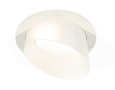 Ambrella Комплект встраиваемого светильника с акрилом XC7621046 SWH/FR белый песок/белый матовый MR16 GU5.3 (C7621, N7175) XC7621046