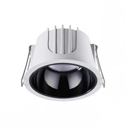 Novotech 358695 SPOT NT21 207 белый/черный Светильник встраиваемый светодиодный IP20 LED 4000К 20W 100-265V KNOF 358695