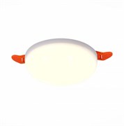 ST Luce ST700.548.08 Светильник встраиваемый Белый LED 1*8W 4000K 690Lm Ra80 180° IP44 D90xH20 85-265V ST700.548.08