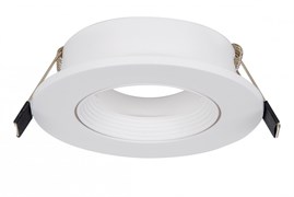 ЭРА Встраиваемый светильник декоративный KL92 WH MR16/GU5.3 белый, пластиковый Б0054373