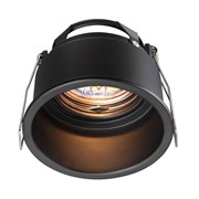 Novotech 370840 SPOT NT22 черный Светильник встраиваемый IP20 GU10 50W 220V CLOUD 370840