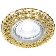 Ambrella Встраиваемый точечный светильник со светодиодной лентой S291 CH/WR хром/прозрачный MR16+3W(LED WARM 3000K) S291 CH/WR