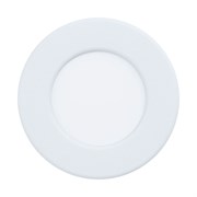 Eglo 99206 Светодиод. встраив. светильник FUEVA 5, 2,7W (LED), ?86, ET26, IP44, 360lm, 4000K, сталь, бел 99206