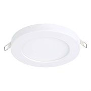 Eglo 900932 Встраиваемый светильник FUEVA FLEX, 5,5W (LED), 3000K, 650lm, Ø117, H2, алюминий, белый / пла 900932