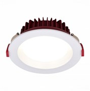 ST LUCE ST752.538.12 Светильник встраиваемый Белый LED 1*12W 3000K 960Lm Ra80 100° IP44 D115xH55 100-240VV ST752.538.12
