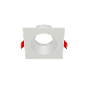 Varton Рамка для модульного светильника FLEX 50 08 квадратная встраиваемая 90х90х30мм RAL9010 V1-R0-00435-10002-2000000