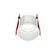 Varton Рамка для модульного светильника FLEX 50 03 круглая встраиваемая утопленная 85х65мм RAL 9010 поворотная V1-R0-00435-10005-2000000