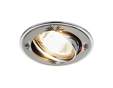 Ambrella Встраиваемый точечный светильник 104A CF GU/CH черный/хром MR16 104A CF GU/CH