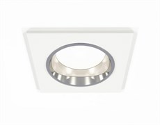 Ambrella Комплект встраиваемого светильника XC6520003 SWH/PSL белый песок/серебро полированное MR16 GU5.3 (C6520, N6112) XC6520003