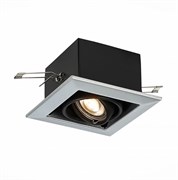 ST Luce ST250.148.01 Светильник встраиваемый Черный GU10 1*50W L126xW126xH70 220V Без ламп ST250.148.01