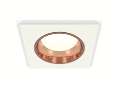 Ambrella Комплект встраиваемого светильника XC6520005 SWH/PPG белый песок/золото розовое полированное MR16 GU5.3 (C6520, N6114) XC6520005