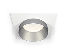 Ambrella Комплект встраиваемого светильника XC6520023 SWH/MCH белый песок/хром матовый MR16 GU5.3 (C6520, N6133) XC6520023