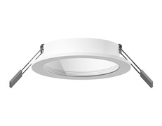 Ambrella Корпус светильника встраиваемый для насадок D70mm C7621 SWH белый песок D92*H25mm MR16 GU5.3 C7621