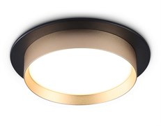 Ambrella Светильник встраиваемый TN5228 BK/GD черный/золото GX53 max 12W D110*35 TN5228