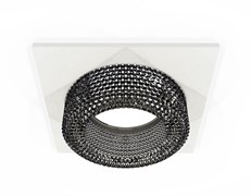 Ambrella Комплект встраиваемого светильника XC7631021 SWH/BK белый песок/тонированный MR16 GU5.3 (C7631, N7192) XC7631021