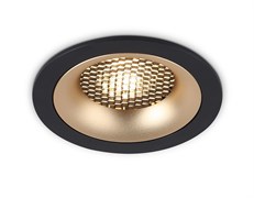 Ambrella Светильник встраиваемый TN102725 BK/GD черный/золото GU5.3 92*92*23 TN102725