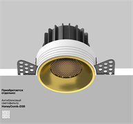Maytoni Technical Встраиваемый светильник Round 3000K 12W 60° DL058-12W3K-TRS-BS