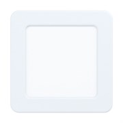 Eglo 99178 Светодиодный встраиваемый cветильник FUEVA 5, 5,5W (LED), 117х117, ET26, 700lm, 4000K, сталь, белый 99178