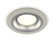 Ambrella Комплект встраиваемого светильника XC7623004 SGR/MCH серый песок/хром матовый MR16 GU5.3 (C7623, N7013) XC7623004