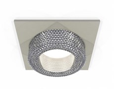 Ambrella Комплект встраиваемого светильника XC7633020 SGR/CL серый песок/прозрачный MR16 GU5.3 (C7633, N7191) XC7633020