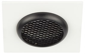 Встраиваемый светильник алюминиевый ЭРА KL110 WH/BK MR16 GU5.3 белый/черный матовый Б0061531