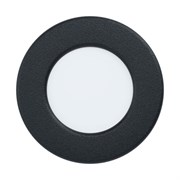 Eglo 99156  Светодиодный встраиваемый светильник FUEVA 5, 2,7W (LED), 86, ET26, 360lm, 4000K, сталь, черный/пластик 99156