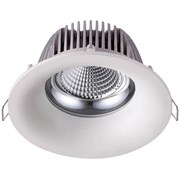 Novotech 358024 NT19 091 белый Встраиваемый светильник IP20 LED 4100К 10W 220V GLOK 358024