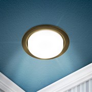 ЭРА Встраиваемый светильник под лампу GX53 ЭРА KL70 SBK черный матовый Б0057476