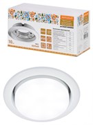 TDM Светильник встраиваемый СВ 01-08 GX53 220 В 50 Гц, белый, 10 шт/уп, Народный SQ0359-0104