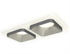 Ambrella Комплект встраиваемого светильника XC7905003 SWH/SSL белый песок/серебро песок MR16 GU5.3 (C7905, N7703) XC7905003