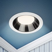 ЭРА Светильник светодиодный встраиваемый LED 21-18-3K круглый 18Вт 3000К Б0062144