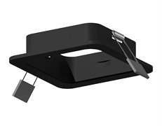 Ambrella Корпус светильника встраиваемый для насадок 70*70mm C7902 SBK черный песок 90*90*H32mm MR16 GU5.3 C7902