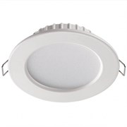 Novotech 358028 NT19 136 белый Встраиваемый светильник IP20 LED 4100К 7W 220V LUNA 358028