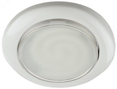 Встраиваемый светильник под лампу GX53 KL35 WH (б/к) 220V 15W белый Б0041927 pe710616