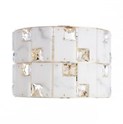 Odeon Light 5076/2W HALL ODL24 497 золото/прозрачный/белый/металл/хрусталь/алебастр Бра E14 2*40W CHESSI 5076/2W