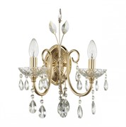 Odeon Light 4977/2W HALL ODL23 000 золотой/хрусталь Бра E14 2*40W VERSIA 4977/2W